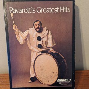 Pavarotti's Greatest Hits London FFRR Dolby PAV5 2003/4 Two Cassettes w/Insert